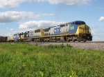 CSX 7813 rolling towards the south end of Stanley Yard with Q397